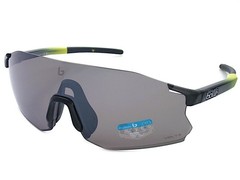 Bolle Icarus Polarized Sunglasses Grey Acid Frost with Volt+ Gun Lens BS016003