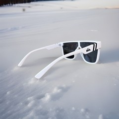 New Blenders Style Quiksilver Sunglasses In Frost Snow White Unisex UV400 USA