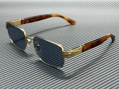 PERSOL PO1022S 113256 Gold Light Blue Men’s 58 mm Sunglasses