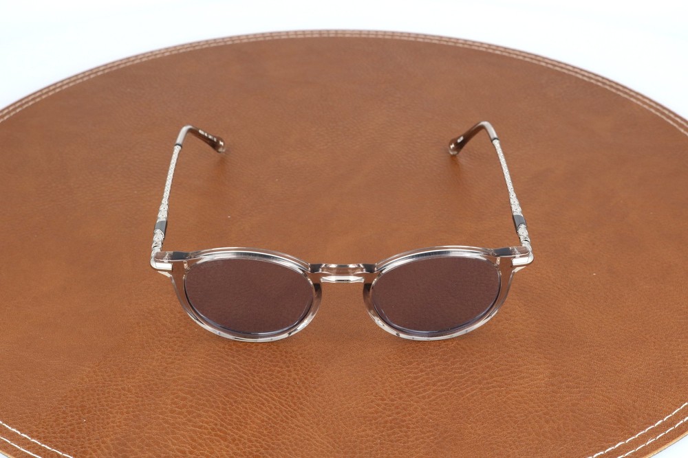 Hills H1 Roland Crystal Round Sunglasses 47-19-145