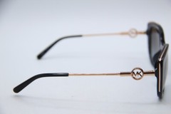 NEW MICHAEL KORS MK 2127U 33328G BLACK GOLD GRADIENT AUTHENTIC SUNGLASSES 55-18