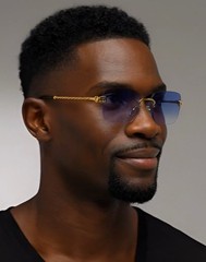 Hip Hop Shades Men Sunglasses Designer Sophisticated Modern New Style Rapper New