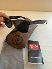 Ray-Ban RB2132 New Wayfarer 902/55 Sunglasses Tortoise FRAMES ONLY 55-18-145