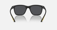 Ray-Ban RB4433M Scuderia Ferrari Matte Black/Dark Grey 54 mm Sunglasses