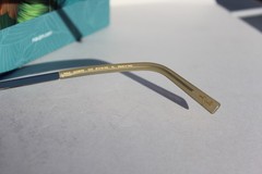 MAUI JIM Seacliff POLARIZED Sunglasses H831-16 Gold/Bronze HCL Aviator NEW