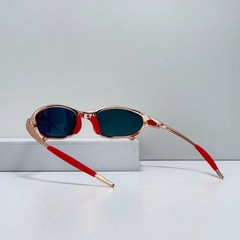 Oakley Juliet X-Metal Rose Gold Ruby Iridium Sunglasses Vintage Rare