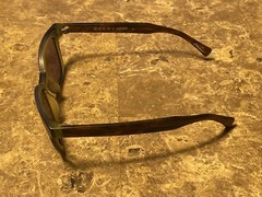 RAEN I Hand Made Matte Sea glass +root beer Sunglasses