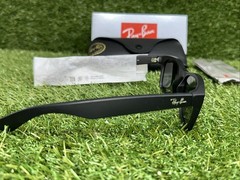 Ray-Ban New Wayfarer Unisex Sunglasses RB2132 Black Frame Green Lens 55-18