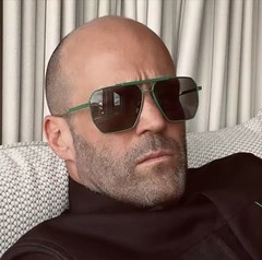 Luxury Brand Jason Statham Sunglasses Style Celebrity Fashion Vogue Design Icon