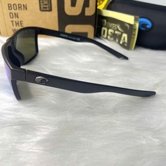 Costa Del Mar Rincon Sunglasses Black Frame Blue Mirror Lens 580P Polarized NEW