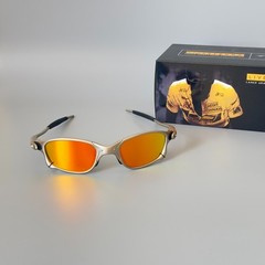 Oakley X-Metal Juliet Silver Frame Red Iridium Polarized Sunglasses With Box