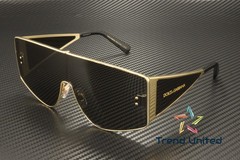 DOLCE N GABBANA DG2305 02 87 Gold Dark Grey 44 mm Men’s Sunglasses