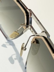 JACQUES MARIE MAGE Aviator Sunglasses JMM SILVERTON Handcrafted Frame 57-16-140