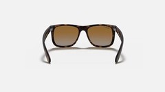 Ray Ban Justin Classic Matte Havana/Brown Gradient Polarized 54 mm Sunglasses