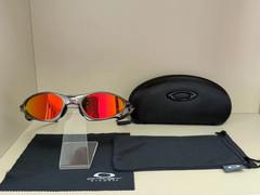 Oakley Penny & Juliet X-Metal Sunglasses Gray Frame Ruby Lens Vintage Rare*/*