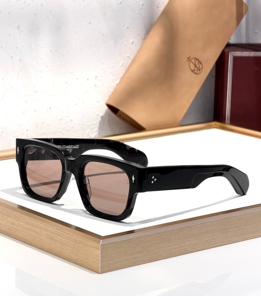 JACQUES MARIE MAGE ENZO Axetat 10mm Unisex Sunglasses Lens 51mm With New Case