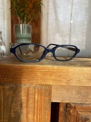 Emporio Armani Navy Glasses Sunglasses