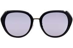 Coach CBY93 HC8436 500287 Sunglasses Women’s Black/Grey Solid 55mm