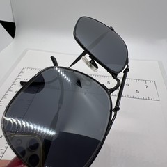 Matsuda M3010 Titanium Rectangul Sunglasses Black Frame Made in Japan 56/19/145
