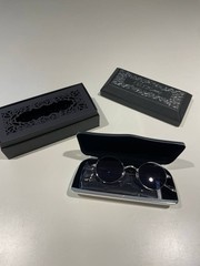 Garrett Leight X Ozzy Sunglasses Platinum Semi-Flat Indigo Brand New Never Worn