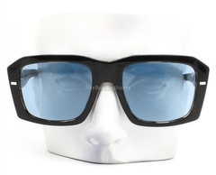 Dolce Gabbana Sunglasses DG 4430F 3403/1U Black on Gray Havana Blue with Case