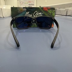 Maui Jim Men’s 60mm Black Polarized Sunglasses MJ0432S-003