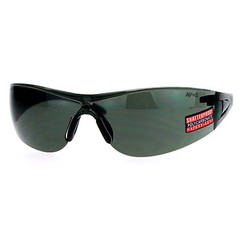Protective Safety Glasses ANSI Z87.1+ Shatterproof Lens Rimless Wrap