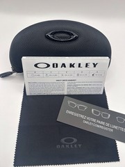 Oakley WHISKER Carbon Prizm Blue Lens w/ Prizm Black iridium Sunglassees 004141