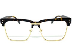 Men’s Classy Elegant Modern RETRO Clear Lens EYE GLASSES Square Tortoise Frame