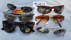RETRO Sunglass LOTS OF 6 EACH Assorted Styles Frames Lenses Colors
