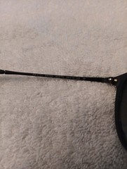 Pre-Owned Ray-Ban Erika RB4171 622/T3 54mm Polarized Black/Gray w/ Case See Pics