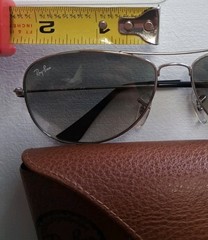 Ray-Ban RB 3362 003/32 Cockpit Sunglasses Gunmetal Frame Grey Polarized 59-14 2N
