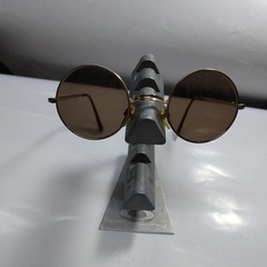 Emporio Armani Round Sunglasses Gold Frame