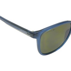 Lacoste Men’s Sunglasses L915S – Transparent Blue with Solid Khaky Lens