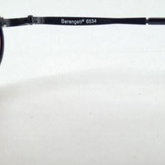 Serengeti 6534 Sunglasses Hurikanu Black Metal Round Oval Driver’s Lens READ