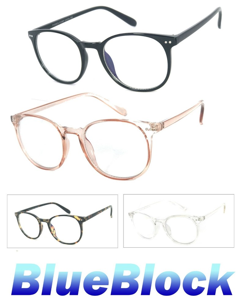 BLUE LIGHT BLOCKING GLASSES COMPUTER GAMER LCD/LED SCREEN EYEWEAR NEW