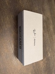 Ray-Ban Meta Wayfarer Black Smart Glasses Gradient Graphite Lens Gen 1 RW4006