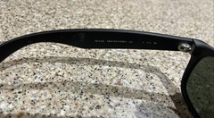 Ray-Ban RB2132 New Wayfarer Black Green G-15 Sunglasses 52-18 Italy