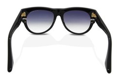 Dita Terron DTS703-01 Black/Gold/Grey 53mm Sunglasses