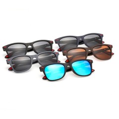 Classic Polarized Sunglasses Lightweight Fashion Square Frame Driving Sunglasses