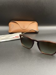Ray-Ban RB4187 Chris 856/13 Sunglasses Full Rim Tortoise Lightweight 54-18-145