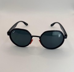 Ray-Ban RB3689 Scuderia Ferrari Sunglasses – Black/ Red Black Frame Lenses