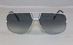 Fab! Rare Cazal Sunglasses Men 902 Sport Design White 1980s Germany