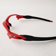 Oakley Flak 2.0 XL Matte Redline Silver Icons Replacement Frame Only Red OO9188