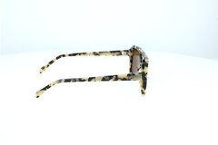 WMP Sydney Beige Tort Sq Polorized Sunglasses 1099 CRMBRW 54-20-144 B:44