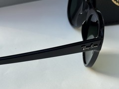 NEW Ray-Ban RB2168 901/31 METEOR Polished Black G-15 Green Sunglasses 50mm