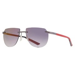 McLaren Gray Gradient Irregular Unisex Sunglasses MLMS-85S01 C01 57