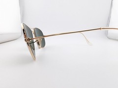 Ray-Ban Sunglasses, Cockpit RB 3362 001 3N Arista Gold, 58-14-…, Metal