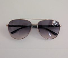 Michael Kors MK5007 Hvar Sunglasses, Gold Aviators 59-14-135 frame