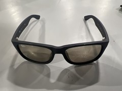 RAY BAN RAY-BAN UNISEX JUSTIN SQUARE SUNGLASSES, 55MM – BLACK